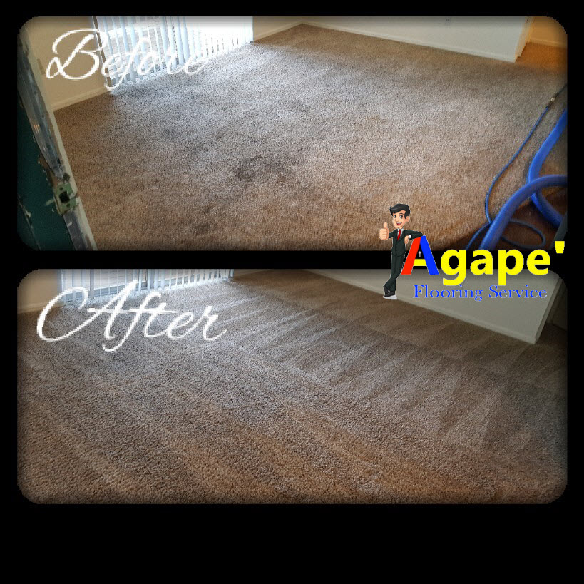 Before & After Carpet Cleaning in Oklahoma City, OK