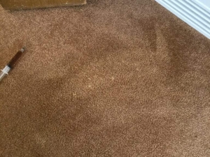Bleach Spot & Carpet Stain Removal at All America Bank in OKC
